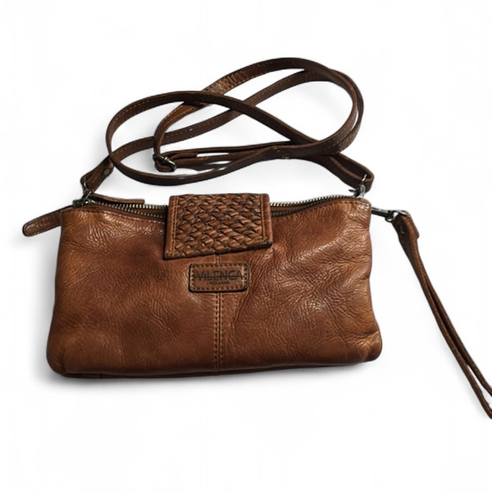 Vilenca Holland clutch and crossbody bag with removable straps